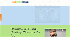 Desktop Screenshot of localcitationbuilders.net